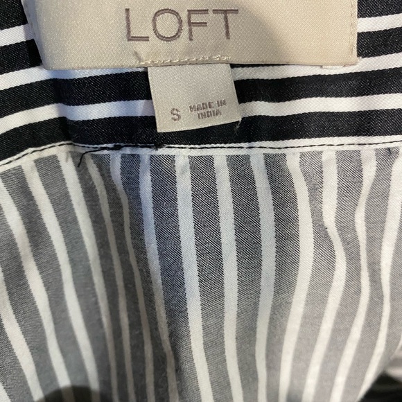 Loft striped boatneck top - Picture 5 of 5